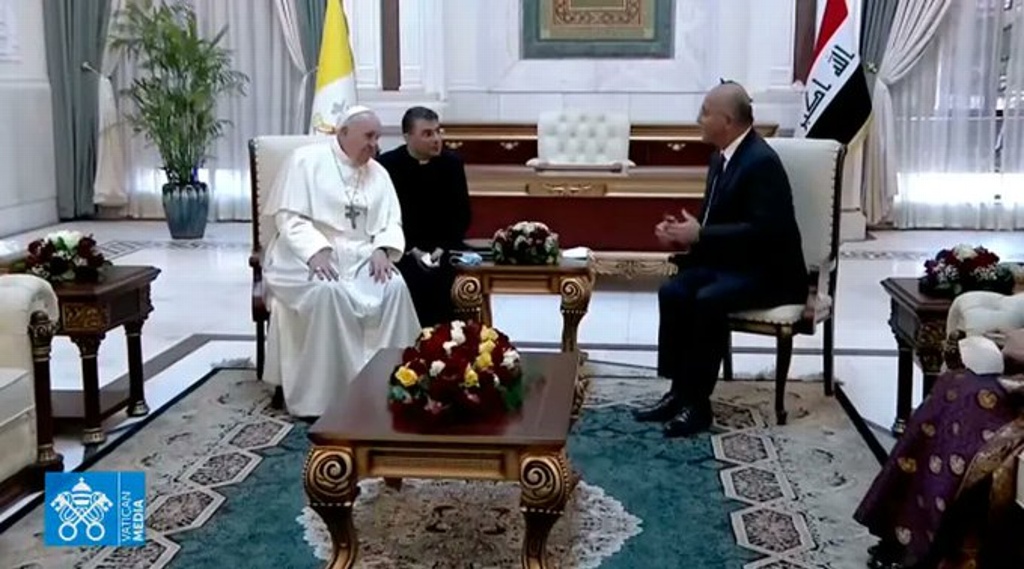 Imagen Papa Francisco llega a Irak en una visita histórica de tres días