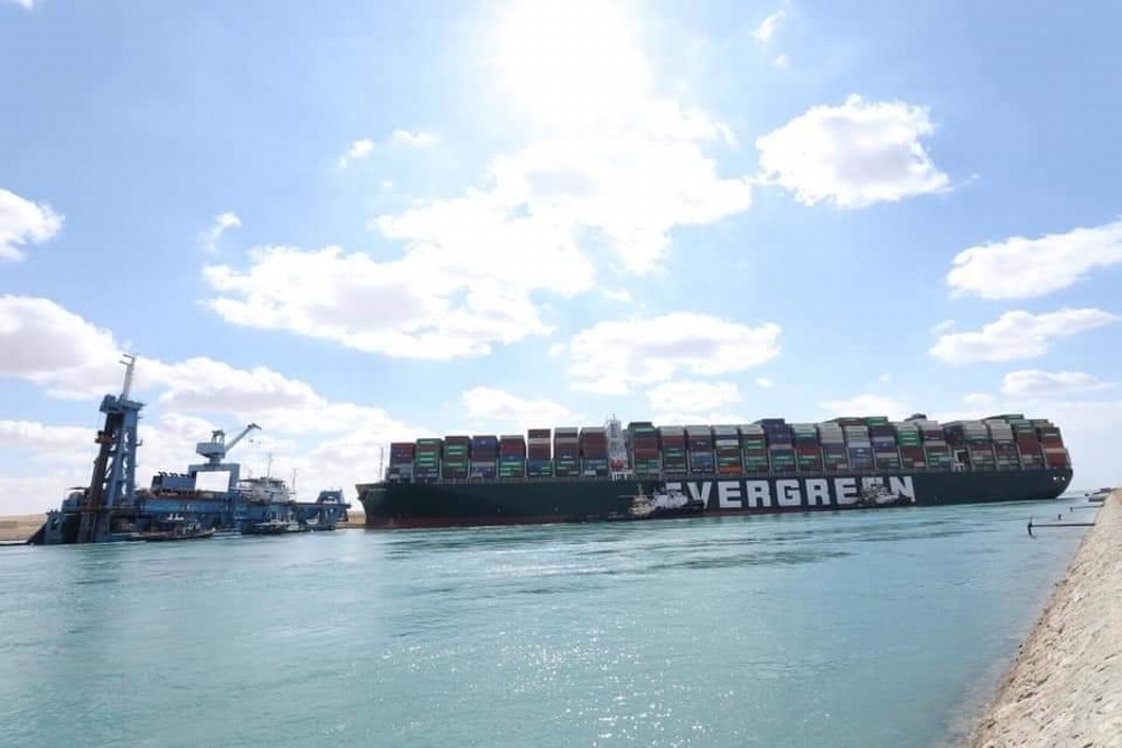 Imagen Bloqueo en canal de Suez podría retrasar embarcaciones en puerto de Veracruz 