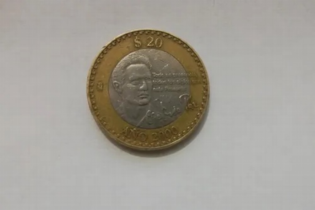 Imagen Moneda de 20 de Octavio Paz se vende hasta en 5 mil pesos
