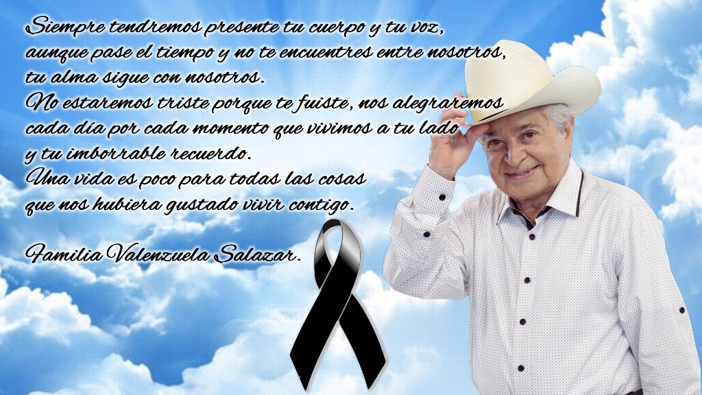 Imagen Muere el cantante Gilberto Valenzuela, 