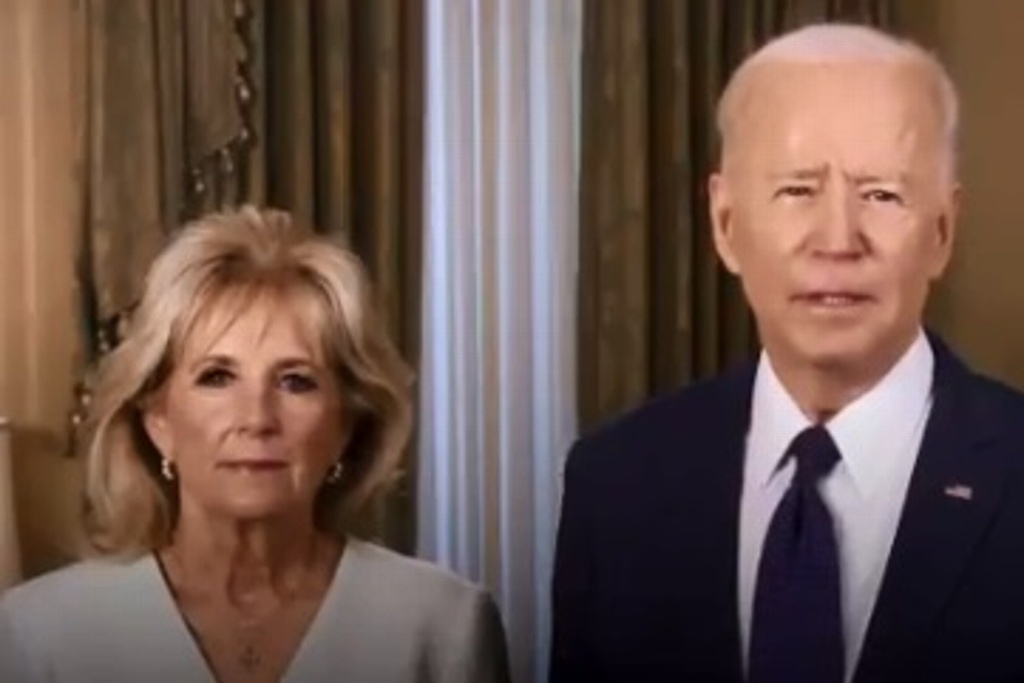 Imagen Joe Biden y su esposa Jill invitan a estadounidenses a vacunarse contra COVID-19 (+Video)