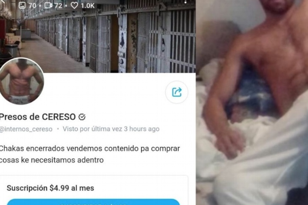 Imagen Presuntos reos mexicanos crean cuenta en OnlyFans; venden contenido para adultos
