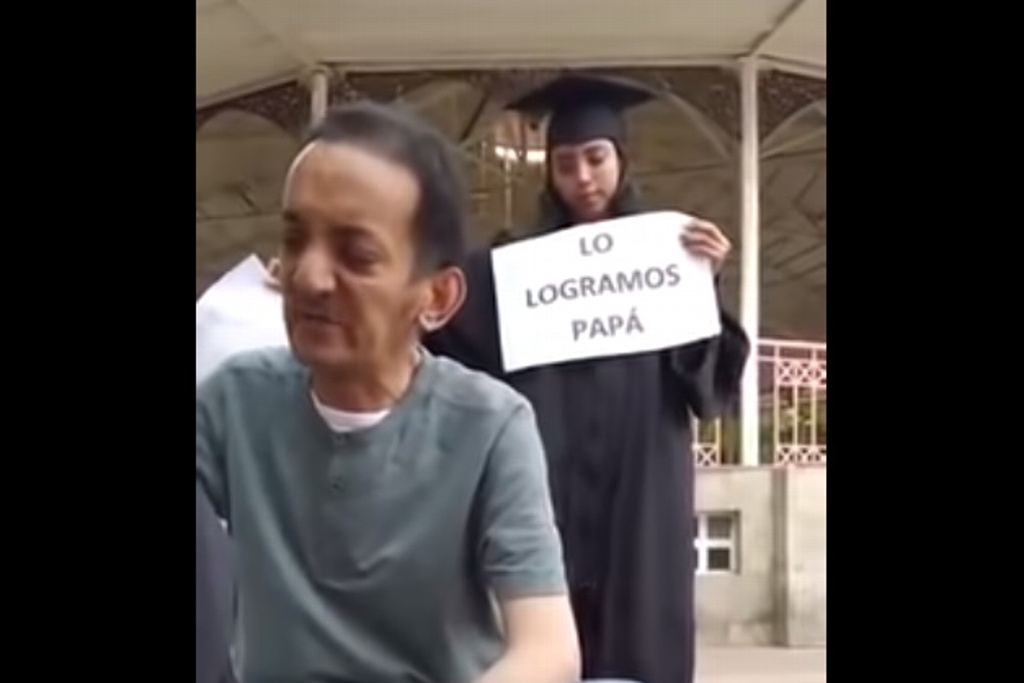 Imagen Hija se gradúa y agradece a su papá bolero con emotivo mensaje (+Video)