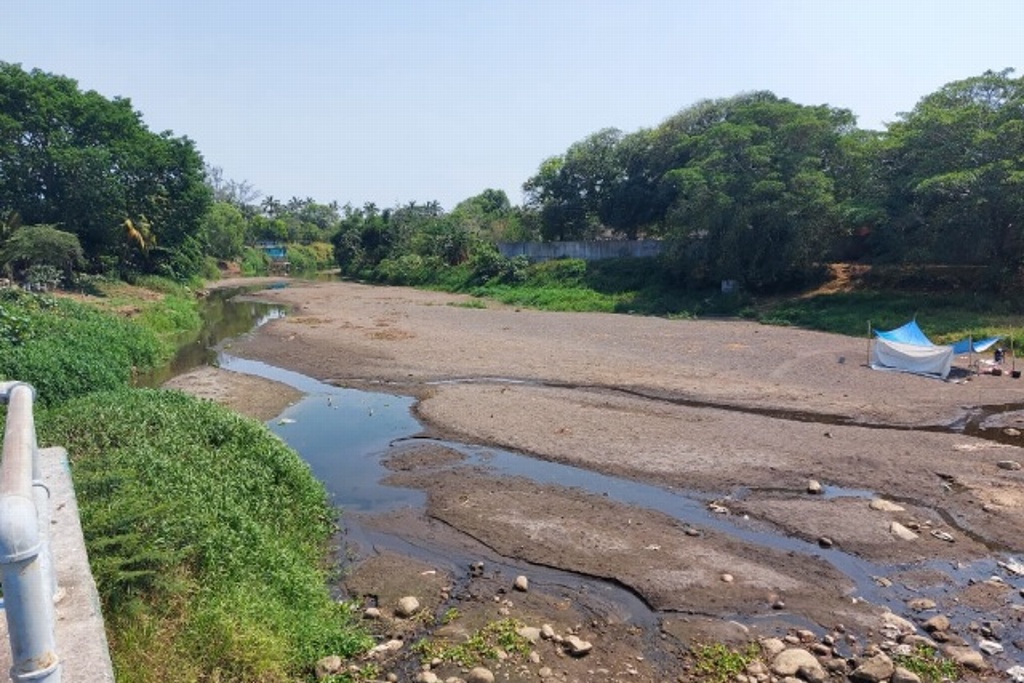 Imagen Sigue a la baja el nivel del río Jamapa; no habrá agua por más tiempo en colonias de Veracruz