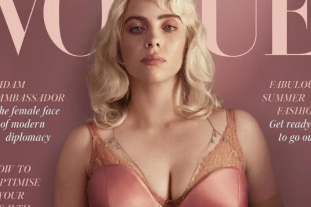 Imagen Sorprende Billie Eilish con nuevo look para portada de Vogue