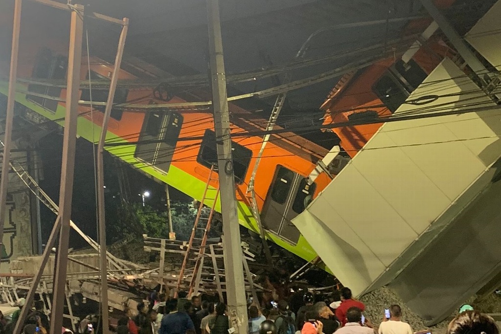 Imagen Reportan al menos 50 lesionados por colapso de estructura y desplome de metro en CDMX