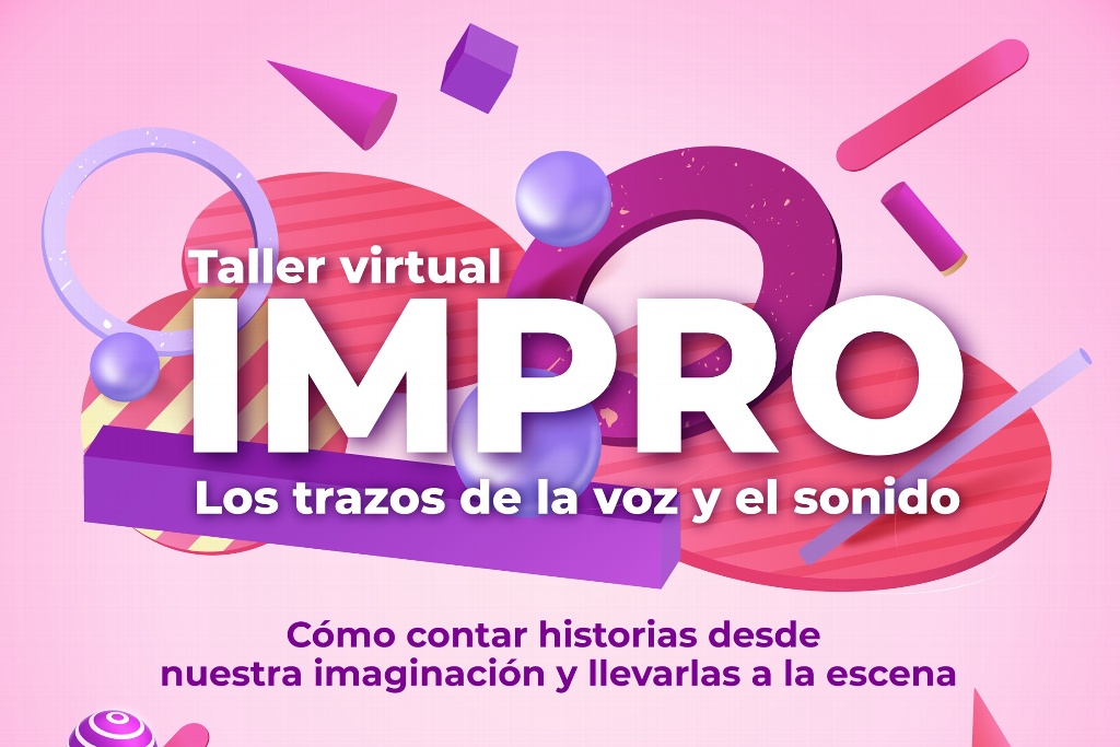 Imagen Realizarán taller virtual IMPRO: Los trazos de la voz y el sonido 