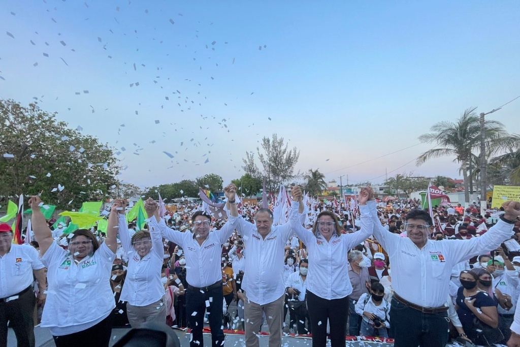 Imagen Dirigente nacional de Morena visita Veracruz en arranque de campaña de candidatos