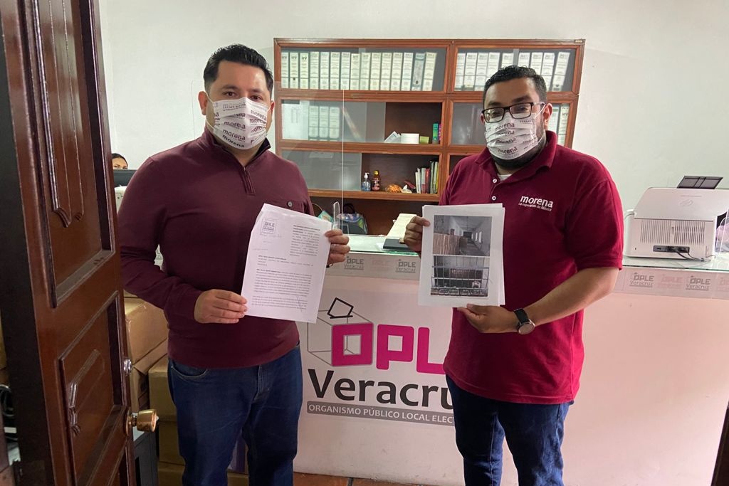 Imagen Denuncia Morena ante OPLE a candidato de “Veracruz Va” a la alcaldía de Perote