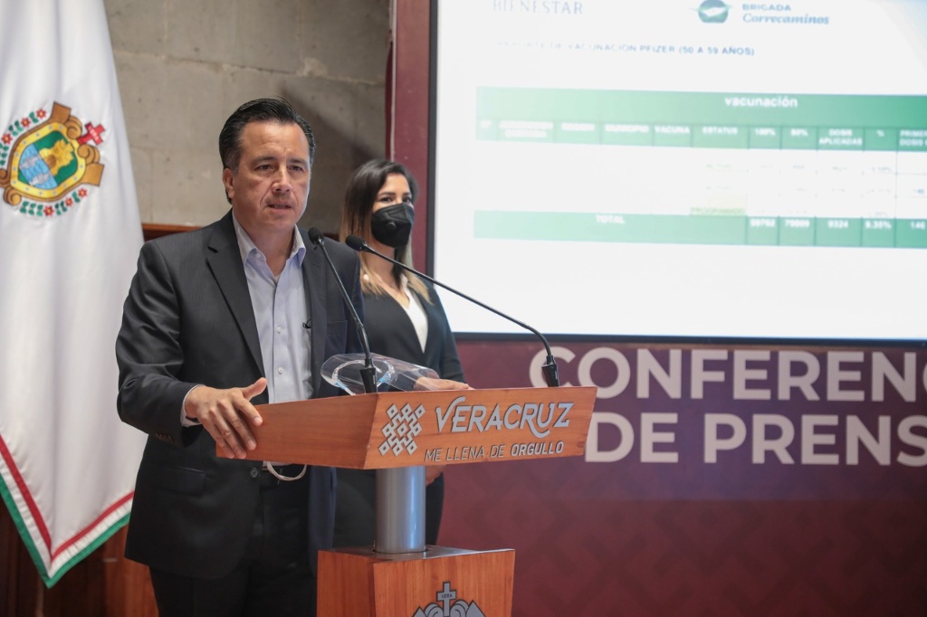 Imagen Gobernador de Veracruz pide al INE investigar despensas en Fortaleza de San Carlos