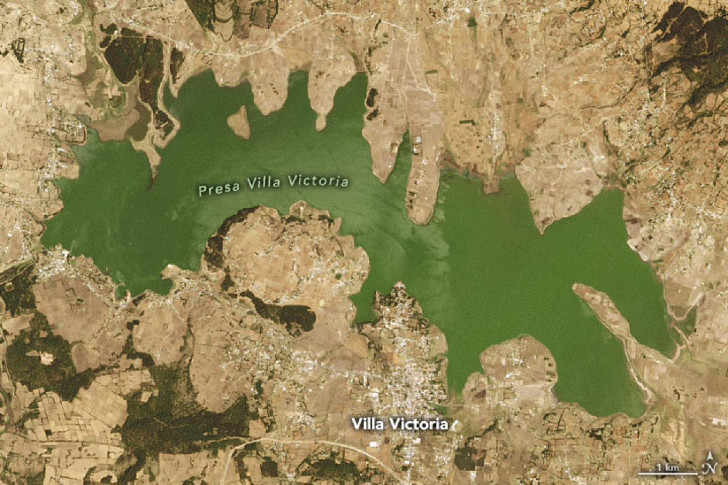Imagen México vive una de sus peores sequías en décadas, informa la NASA