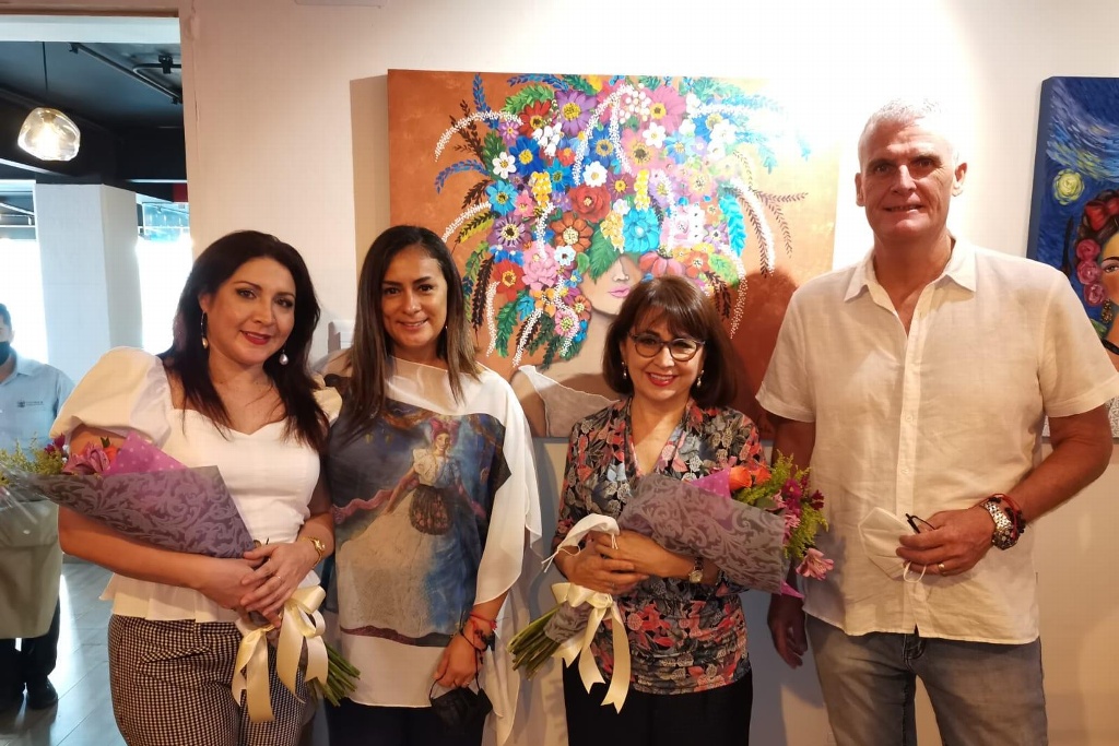 Imagen Abren al público exposición de arte de Hilda Verde y Cassandra Roberts 
