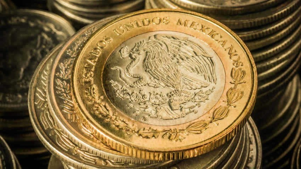 Imagen Peso mexicano cierra con ganancia semanal de 0.50%