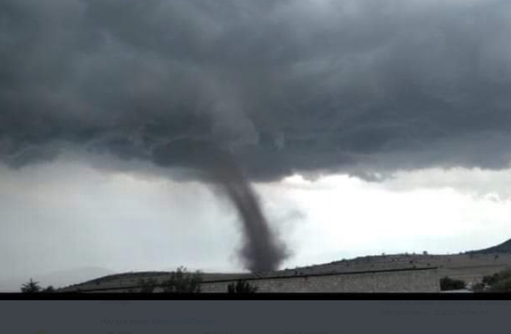 Imagen Reportan tornados en varias zonas (+Fotos)