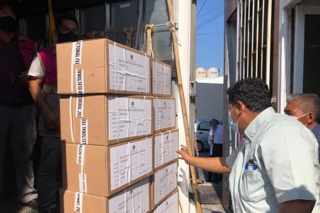Imagen Llegaron las boletas electorales para las elecciones del 6 de junio al Distrito IV de Veracruz 