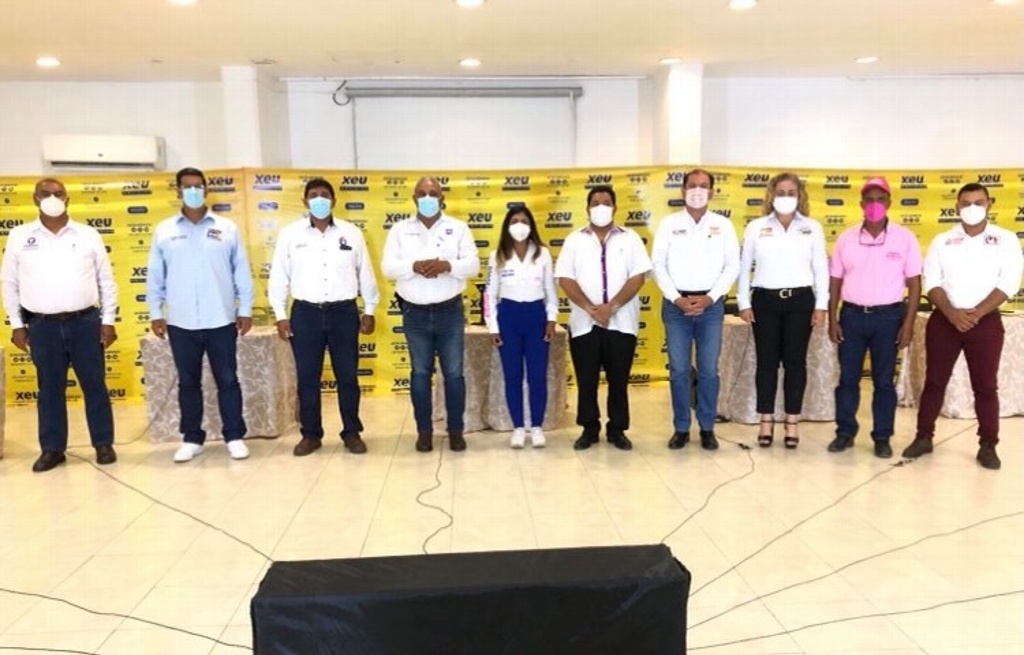Imagen Así fue el debate de candidatos a la alcaldía de Alvarado en XEU