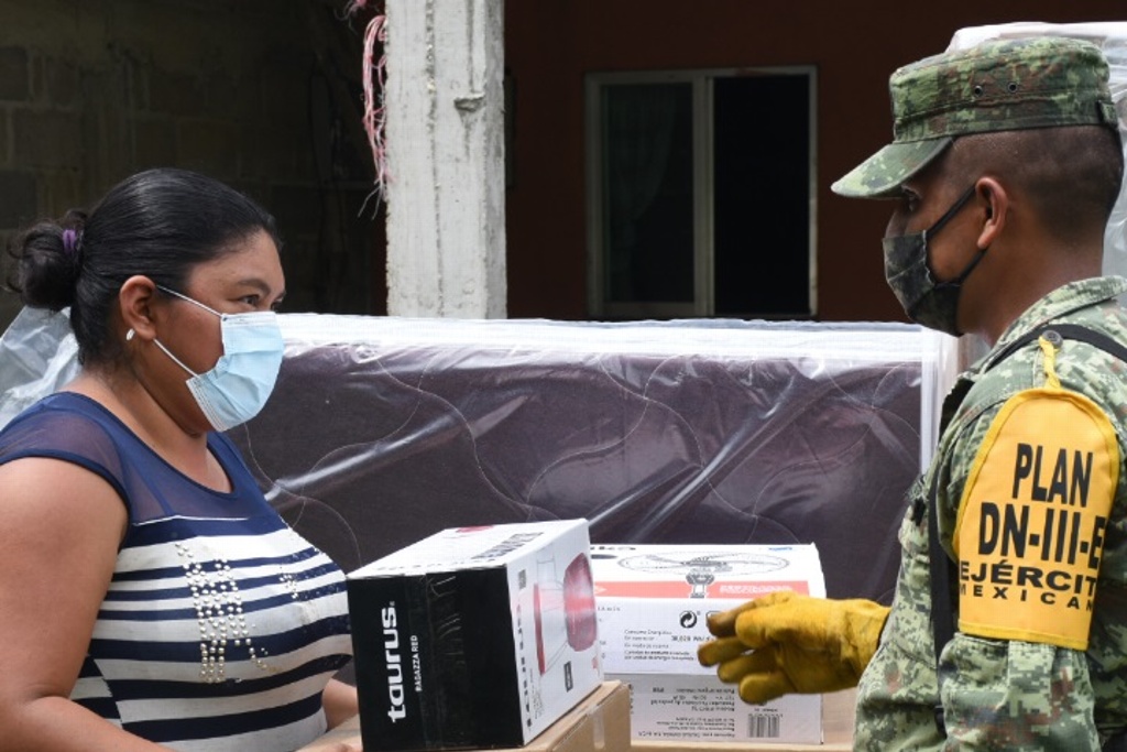 Imagen Ejército Mexicano repartirá más de 10,000 paquetes de enseres domésticos en Tabasco
