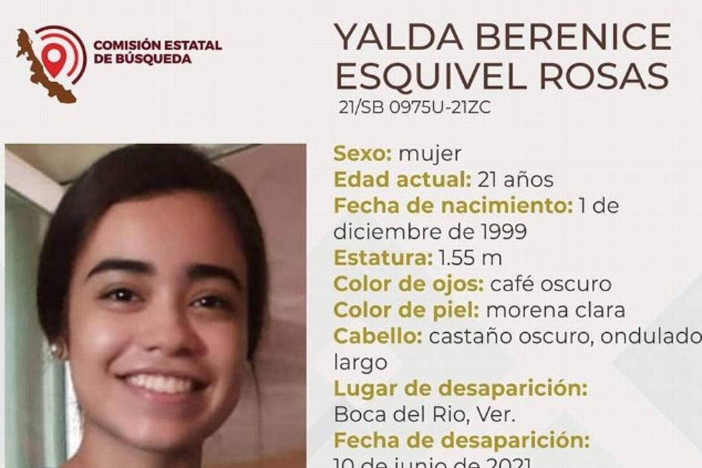 Imagen Reportan desaparición de joven mujer en Boca del Río, Veracruz