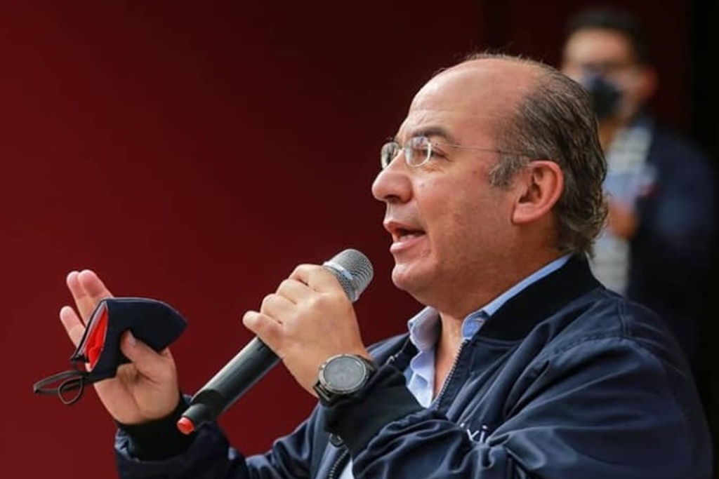 Imagen Felipe Calderón asegura estar recuperado tras dar positivo a COVID-19