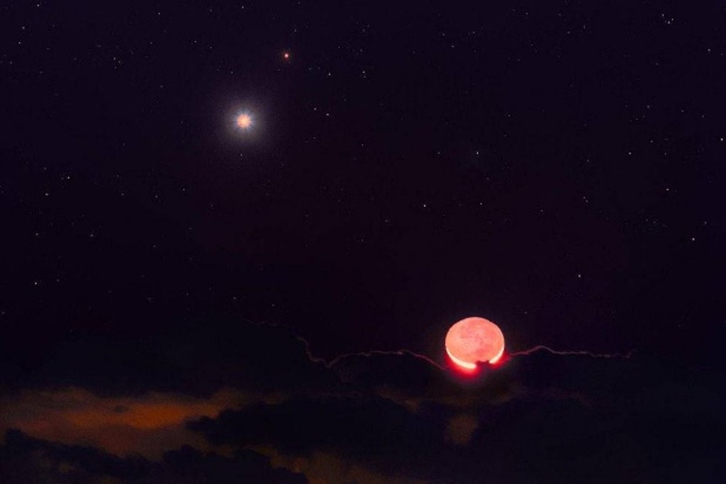 Si El Cielo Lo Permite Así Será La Conjunción Entre La Luna Y Venus Xeu Noticias Veracruz 2293