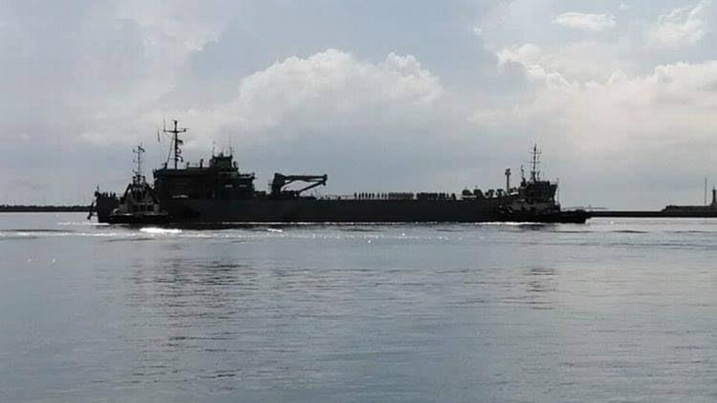 Imagen Zarpa barco con ayuda humanitaria a Cuba