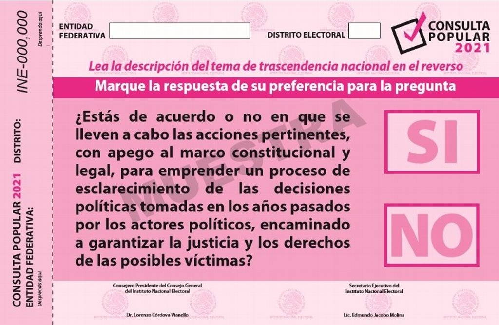 Imagen De esta manera puedes ubicar tu mesa receptora para votar en la consulta popular 