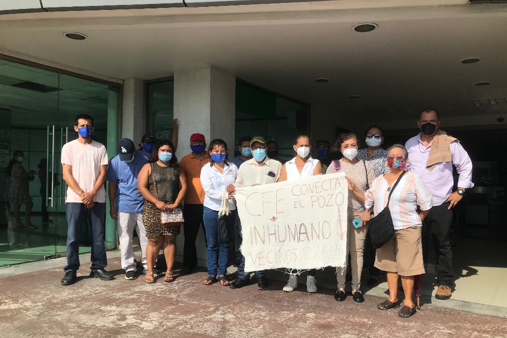 Imagen Habitantes se van contra CFE por dejarlos sin agua potable en poniente de Veracruz