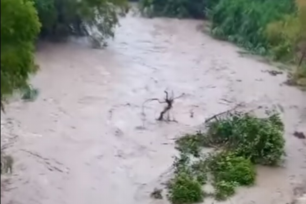 Imagen El río Actopan está en ascenso (Video)