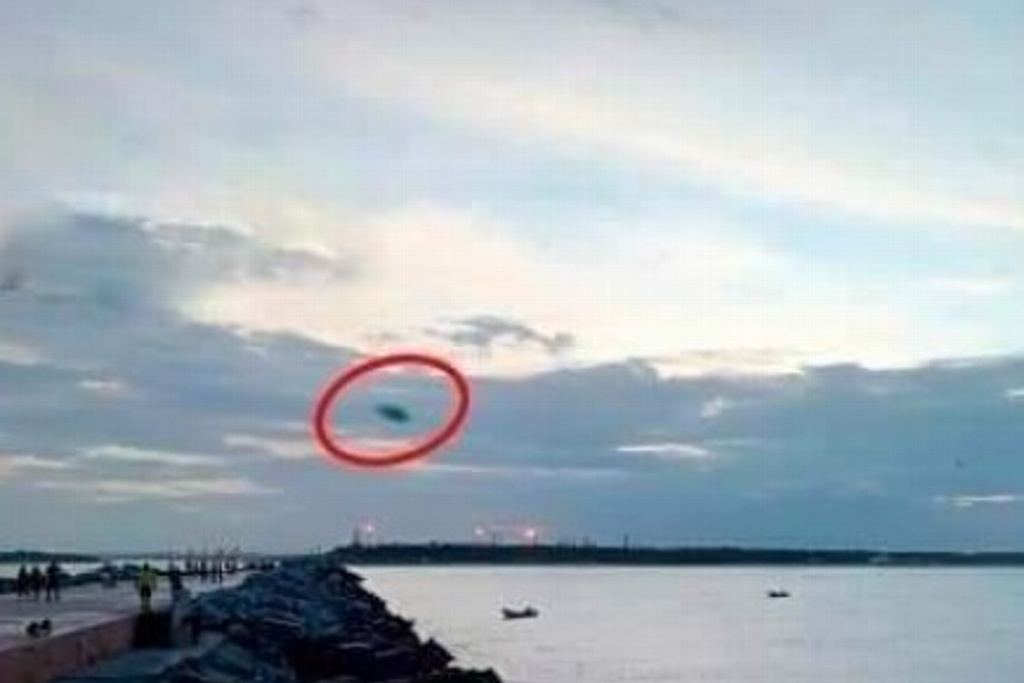 Imagen Reportan supuesto avistamiento ovni en playas (+Video y fotos)