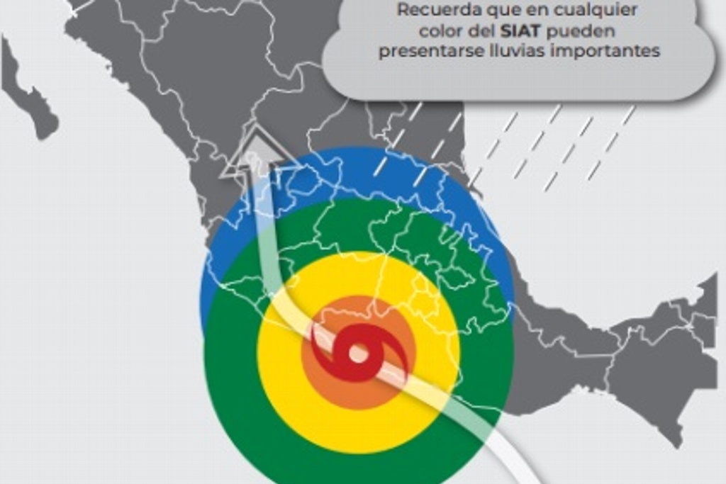 Imagen Activan Sistema de Alerta para Ciclones tras formación de “Nicholas” frente a Veracruz