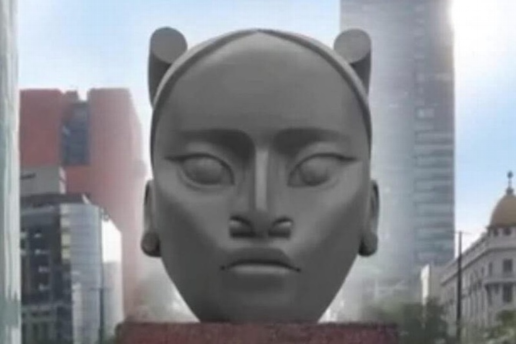 Imagen Comité de Monumentos decidirá si escultura Tlali se queda en Paseo de la Reforma: Sheinbaum