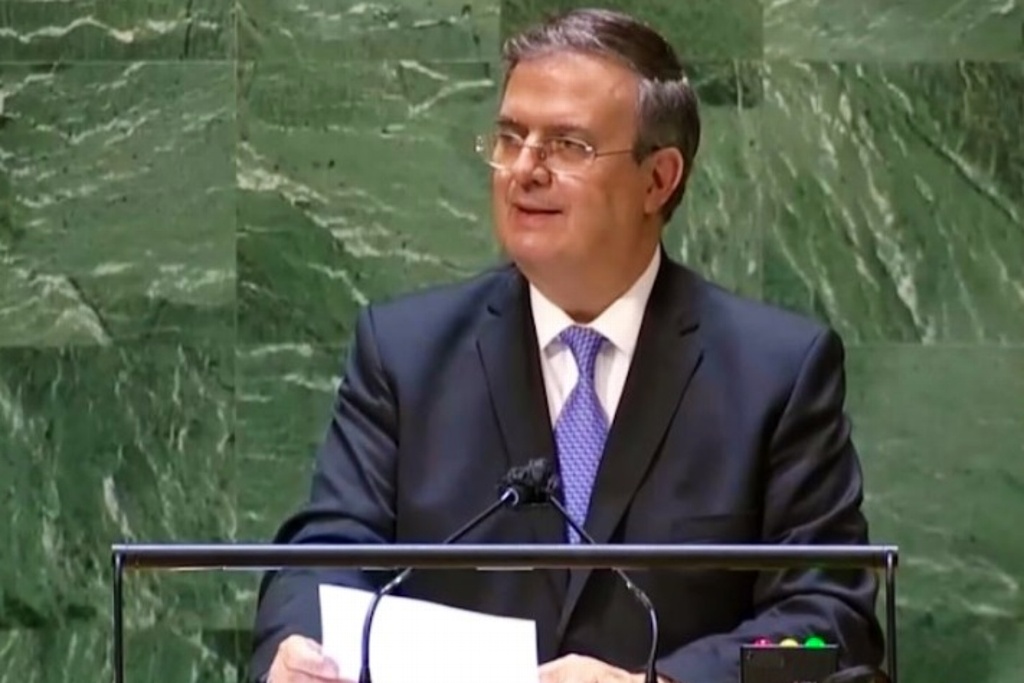 Imagen Llama Ebrard a levantar bloqueo económico contra Cuba en Asamblea de la ONU