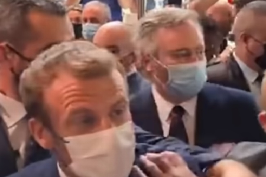 Imagen Presidente de Francia recibe 'huevazo' en pleno evento (+Video)