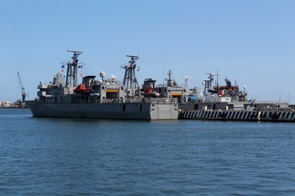 Imagen Llega al Puerto de Veracruz parte de la Flota Naval para festejo de Armada de México (Fotos)