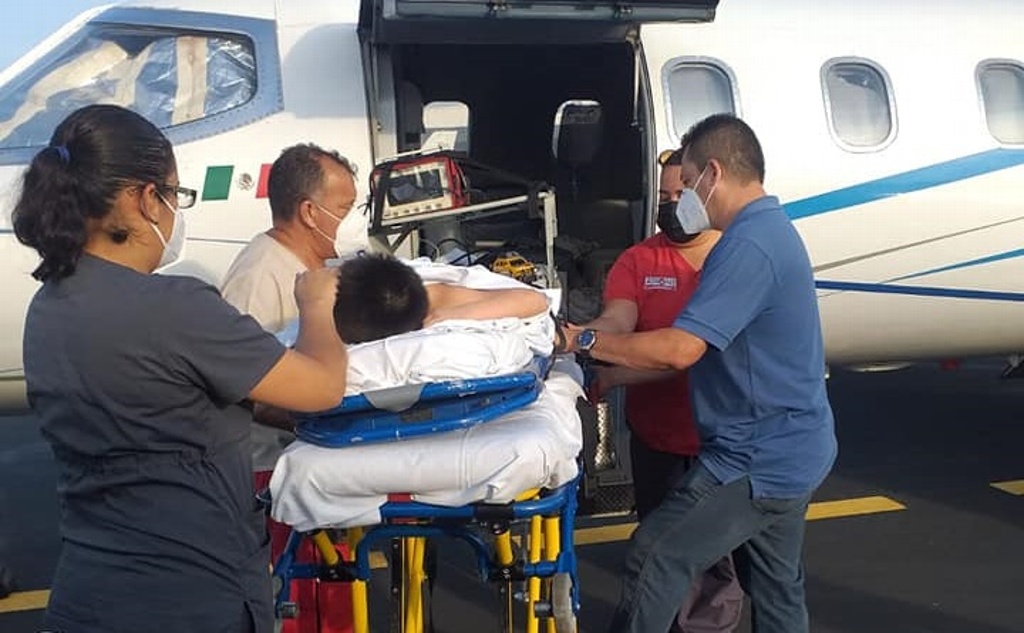 Imagen Niño que cayó a una paila con manteca hirviendo, fue trasladado a hospital de Texas