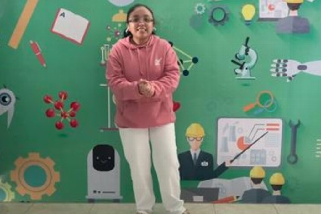 Imagen Niña genio mexicana crea aplicación móvil para hablantes de lengua de señas