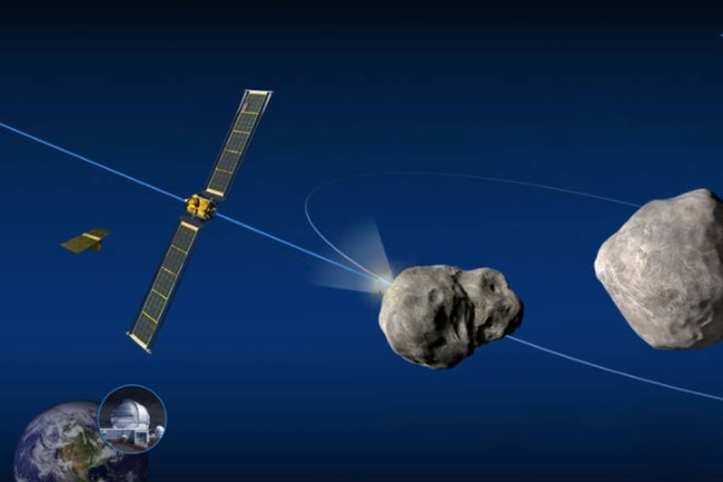 Imagen La NASA chocará una nave espacial contra un asteroide para desviarlo