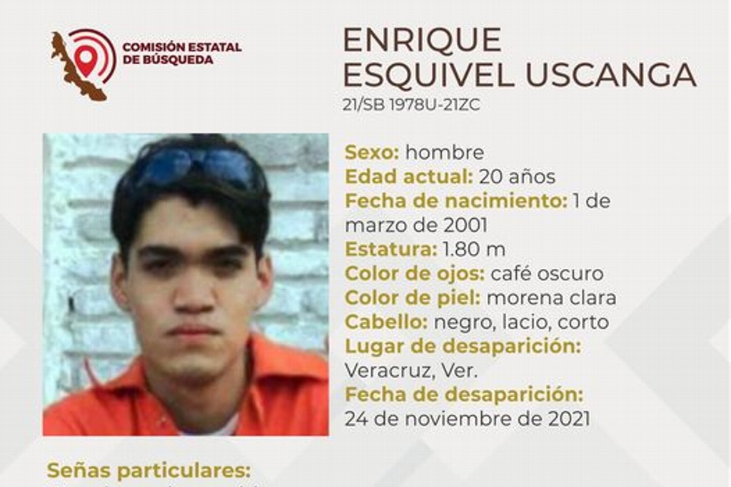 Imagen Desaparece joven de 20 años en el puerto de Veracruz 