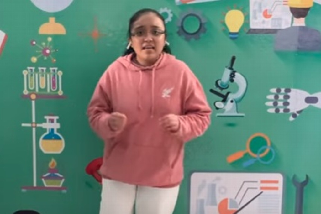 Imagen Niña genio mexicana viajará a la NASA para traducir lengua de señas (+Video)