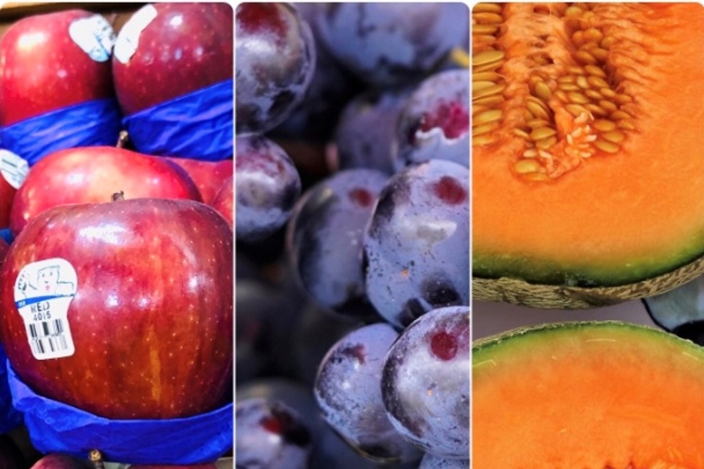 Imagen Suben los precios de la manzana, uva y melón en mercados de Veracruz