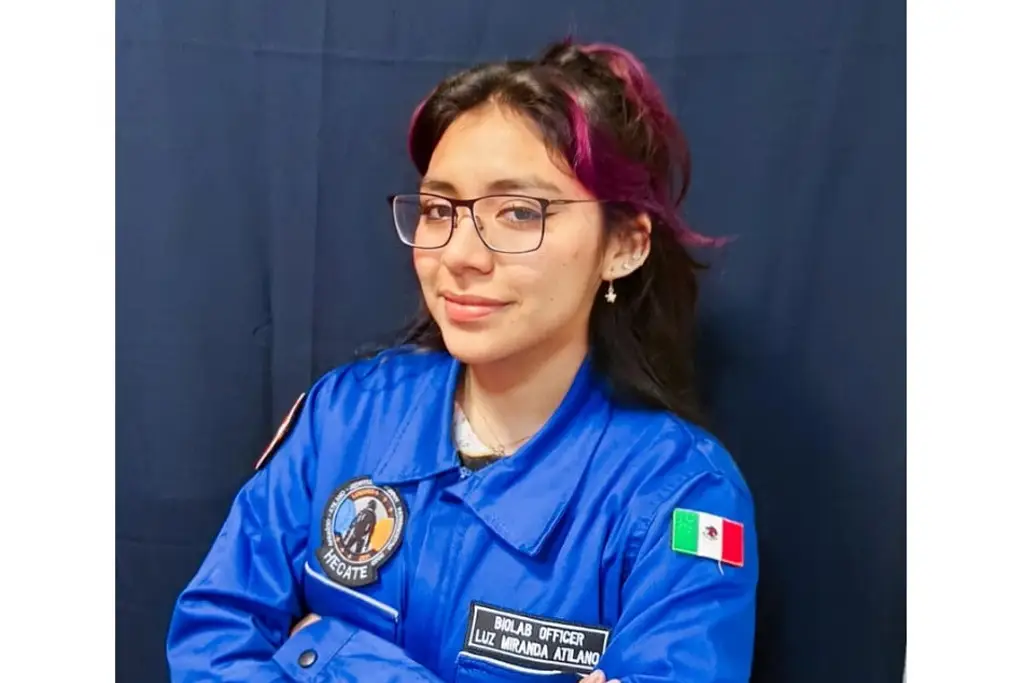 Imagen La astronauta análoga más joven de México es veracruzana 
