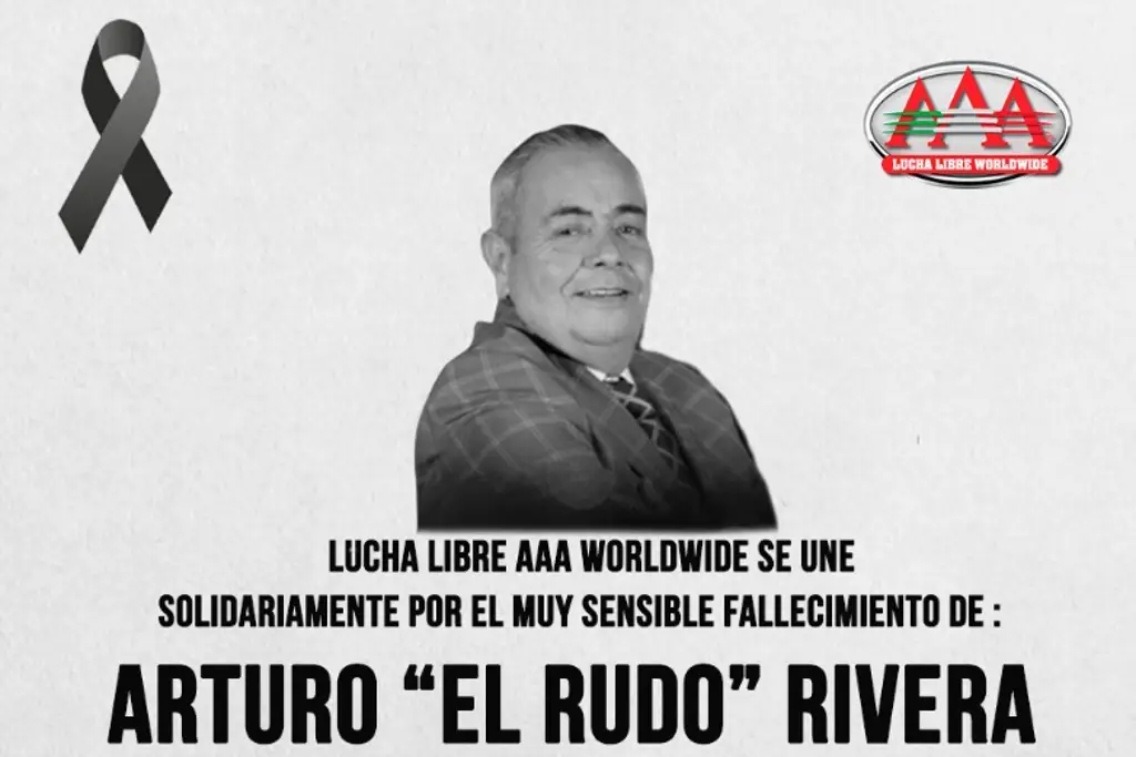 Imagen Fallece Arturo 'Rudo' Rivera, comentarista de lucha libre