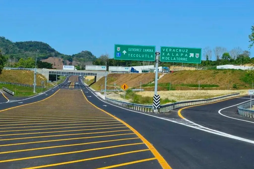 Imagen Abren tramo de autopista Veracruz-Poza Rica; esto cobrarán casetas