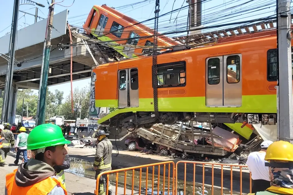 Imagen Inicia reconstrucción en zona cero tras desplome de Línea 12 del Metro, en CDMX