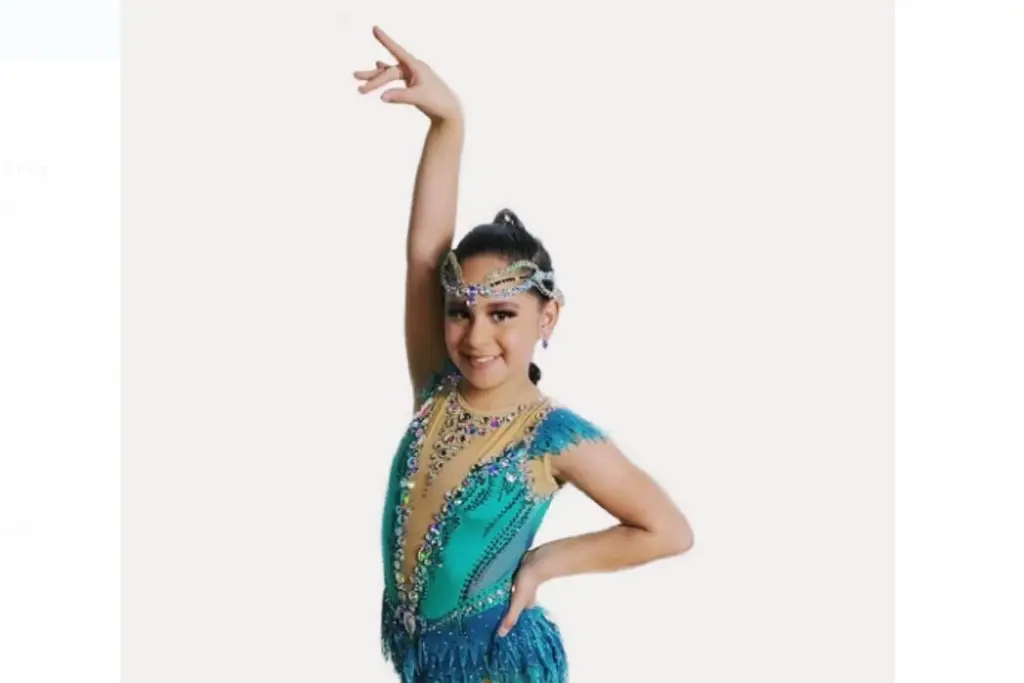 Imagen Luisangeli tiene 11 años, es veracruzana y va por su décimo campeonato de baile 