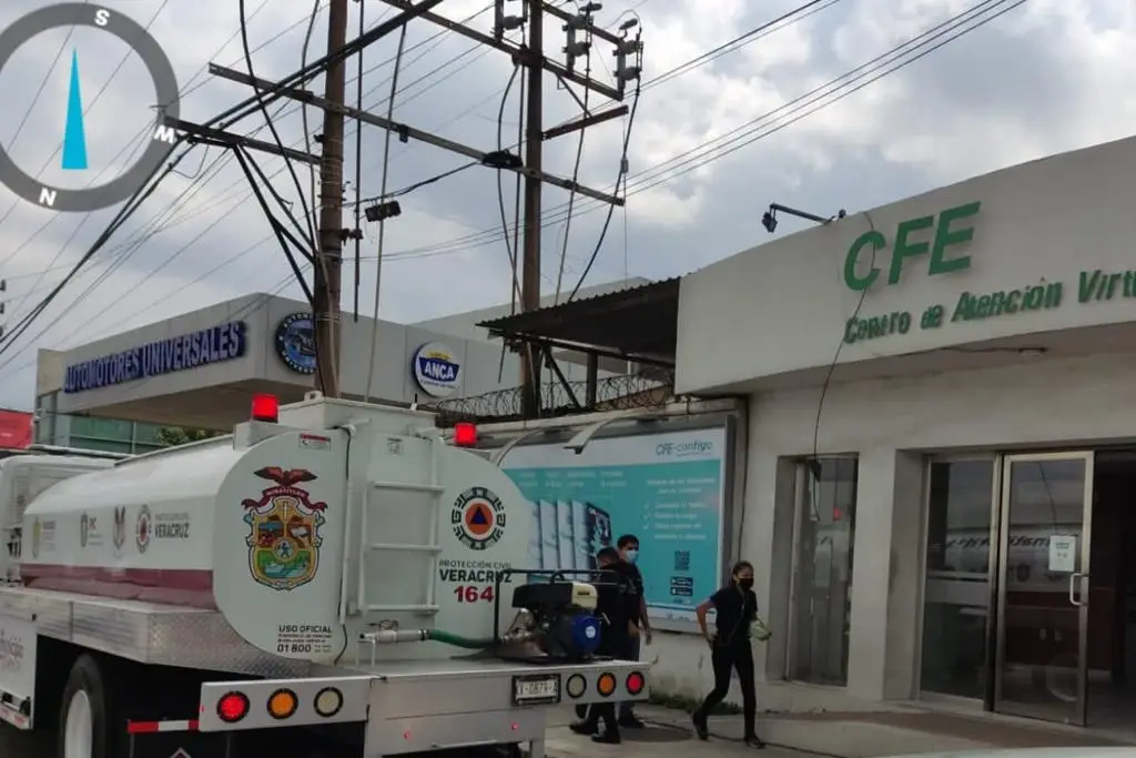 Incendio en subestación eléctrica de CFE en Veracruz - xeu noticias ...
