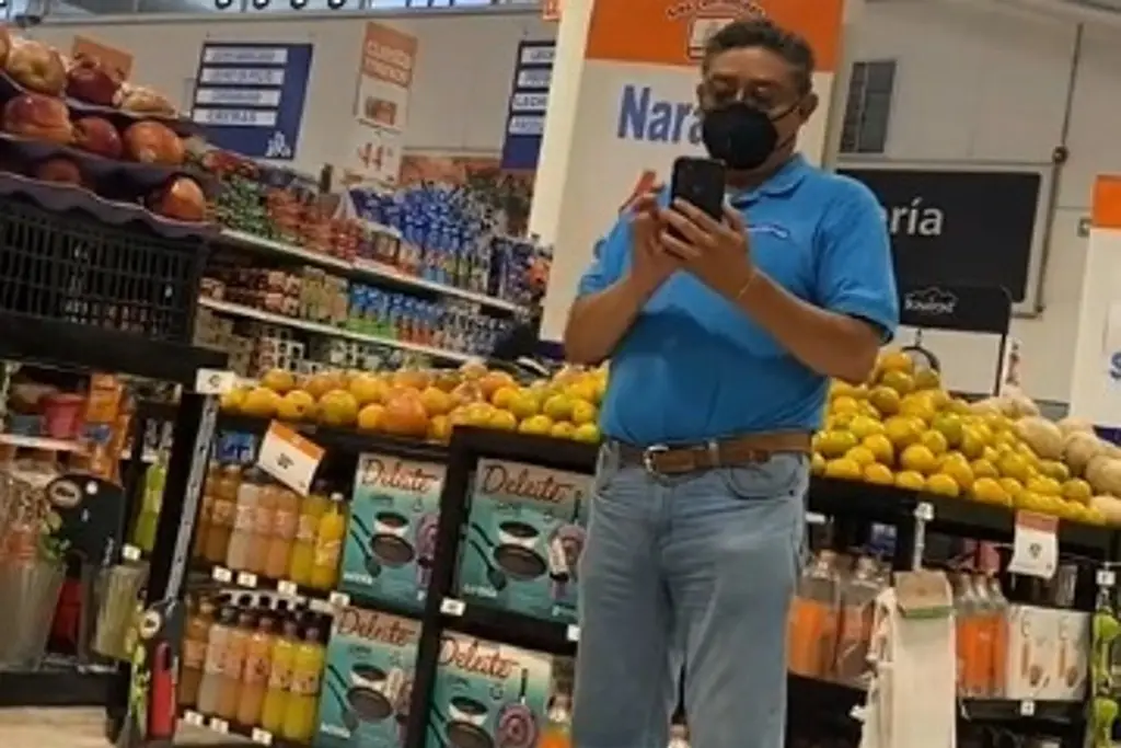 Imagen Exhiben a acosador de mujeres en supermercado gracias a reto de TikTok (+Video)