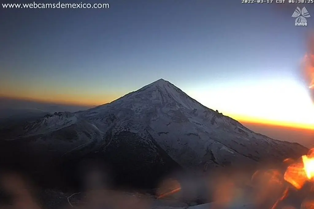 Imagen Así se ve el Pico de Orizaba al amanecer 