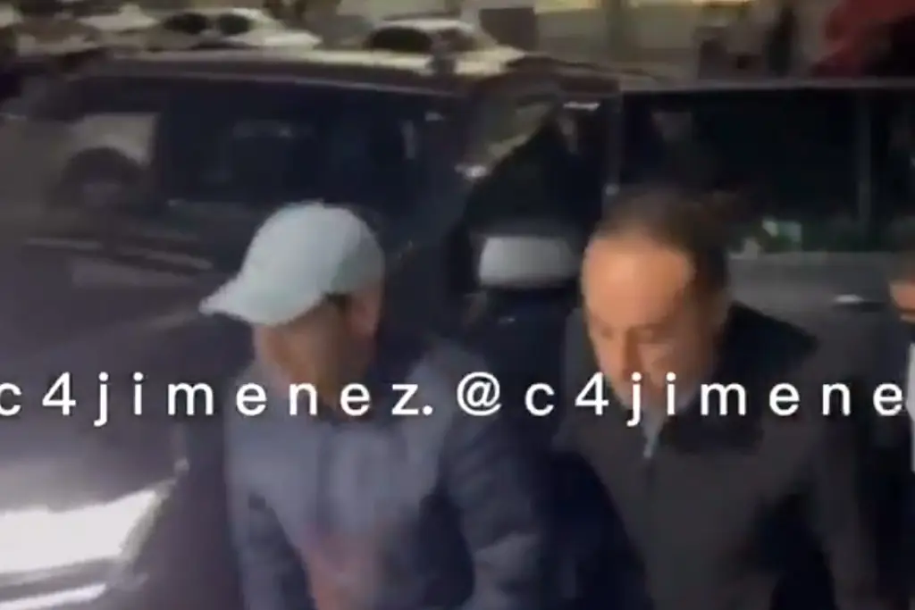 Imagen Así fue ingresado al penal el presunto asesino de Hugo (+video)