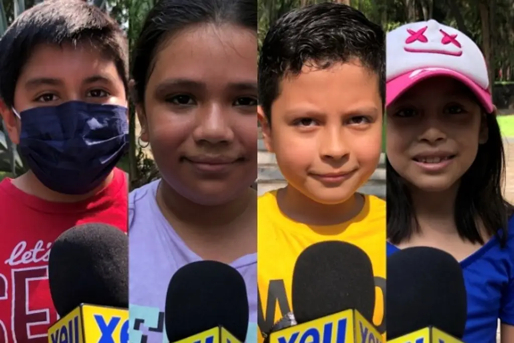 Imagen Un gran militar o médico veterinario, lo que quieren ser algunos niños de Veracruz